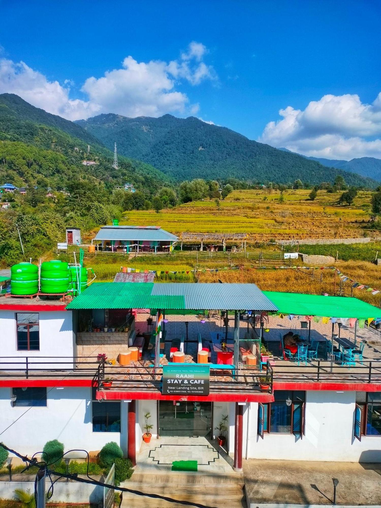 Raahi Stay, Landing Site Bir - Stay & Cafe Bīr Exterior foto