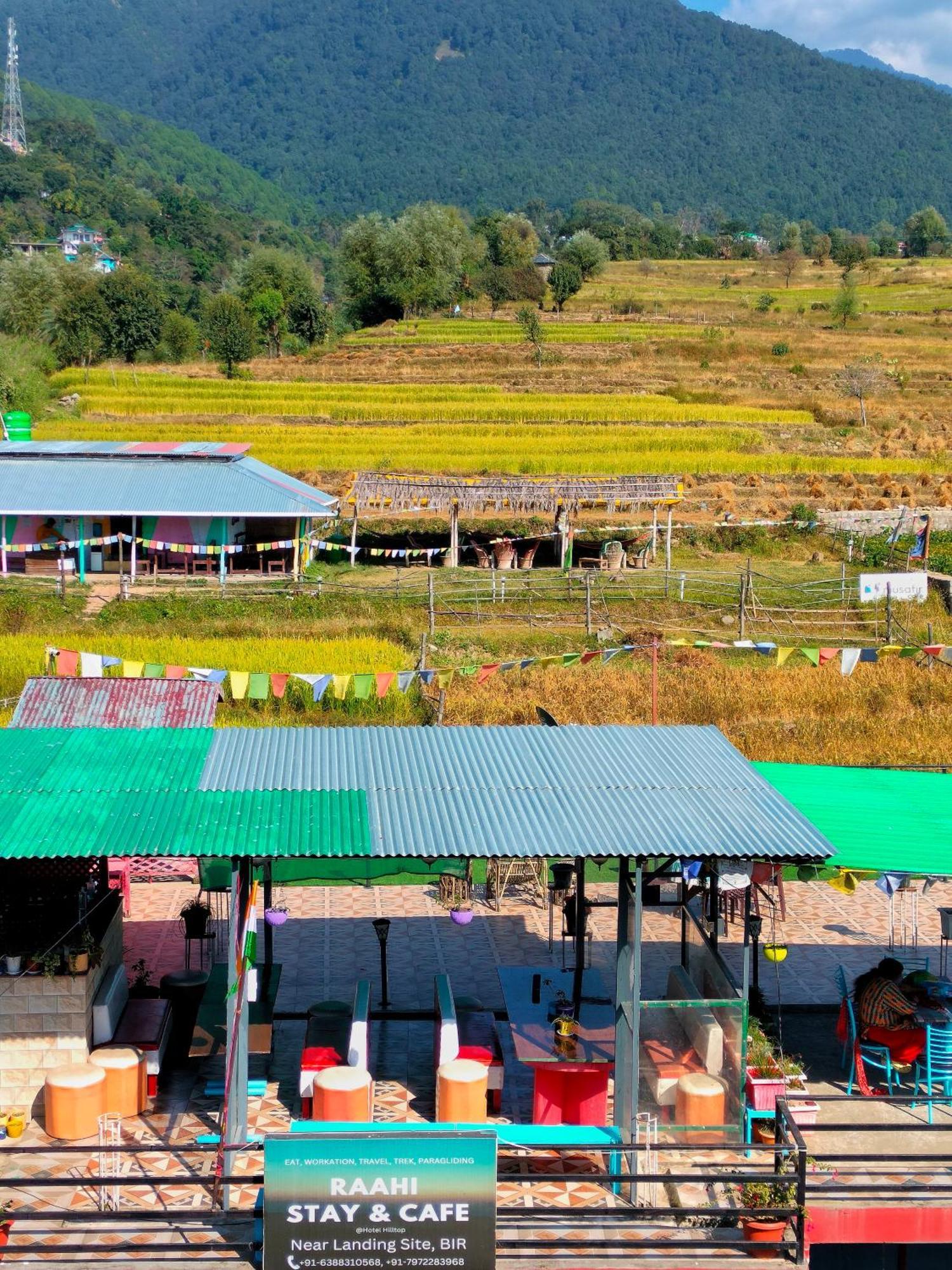 Raahi Stay, Landing Site Bir - Stay & Cafe Bīr Exterior foto
